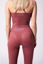 Load image into Gallery viewer, Rose Gloss High Waist Legging