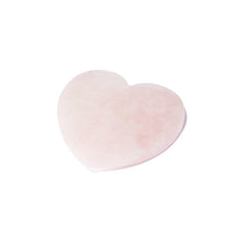 Load image into Gallery viewer, Face Sculpting Rose Quartz Gua Sha Heart