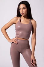 Load image into Gallery viewer, Mink Gloss Mirage Cropped tank