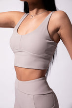 Load image into Gallery viewer, Stone Ribbed Intention bra tank