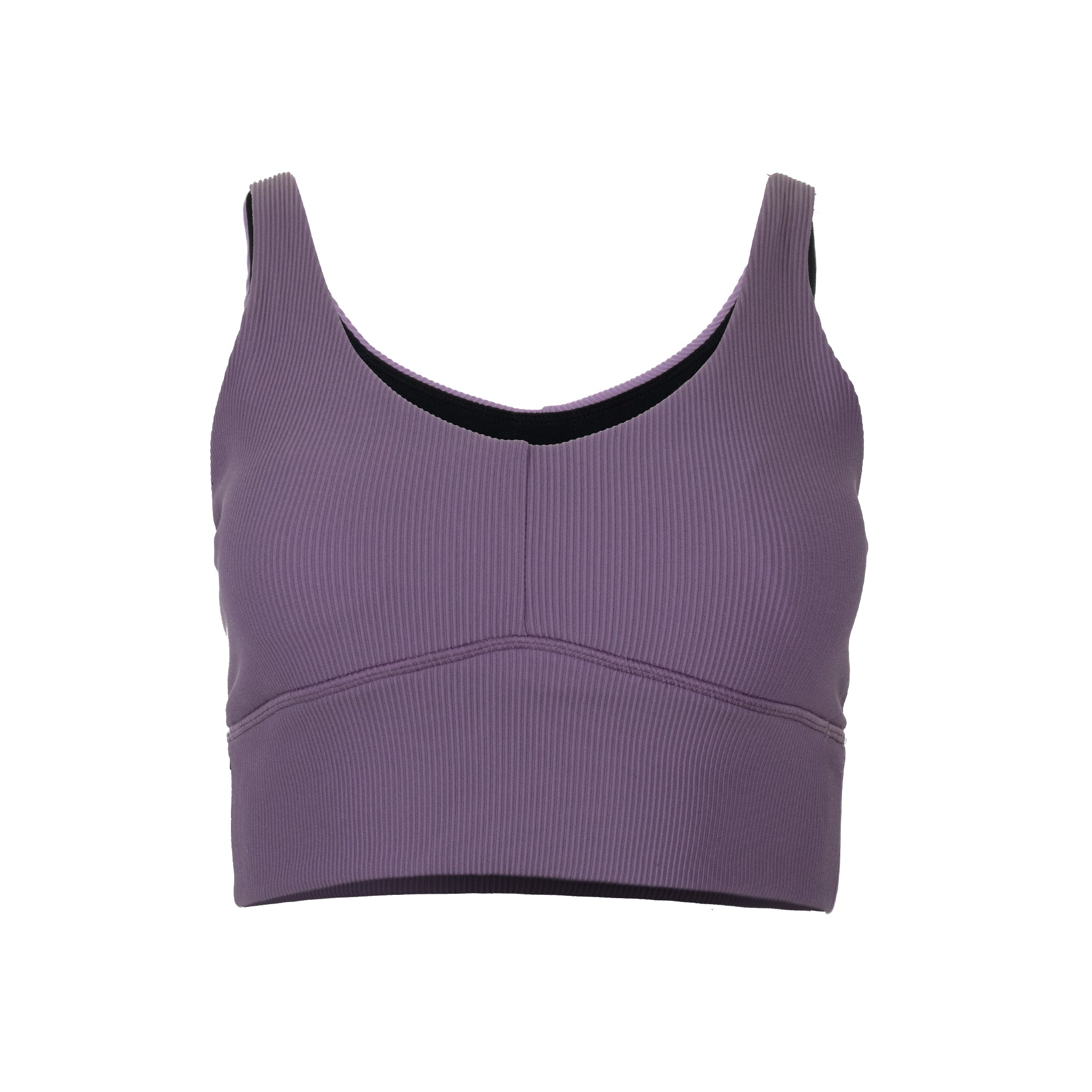 Orchid Ribbed Intention bra tank