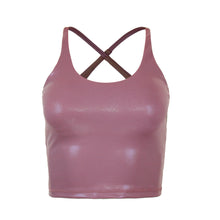 Load image into Gallery viewer, Rose Gloss Mirage Cropped tank